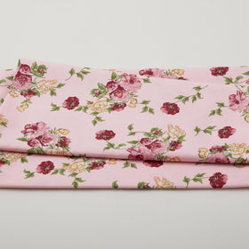 Floral Fling Garden - Large Floral Pink 2 Yard Cut