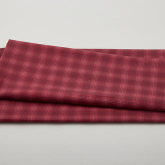 Floral Fling Garden - Plaid Plum 2 Yard Cut