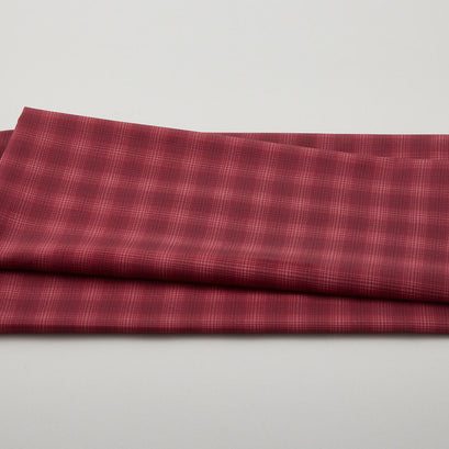 Floral Fling Garden - Plaid Plum 2 Yard Cut