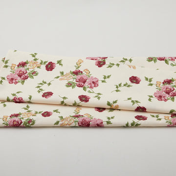 Floral Fling Garden - Large Floral Cream 2 Yard Cut