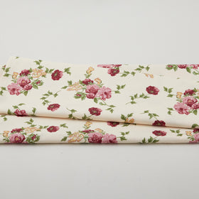 Floral Fling Garden - Large Floral Cream 2 Yard Cut