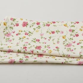 Floral Fling Garden - Small Floral Cream 2 Yard Cut