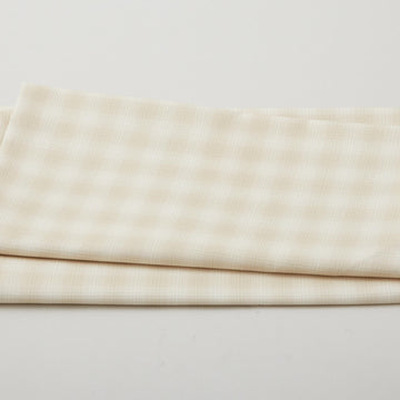 Floral Fling Garden - Plaid Cream 2 Yard Cut
