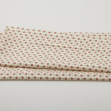 Floral Fling Garden - Rosebud Stripe Cream 2 Yard Cut