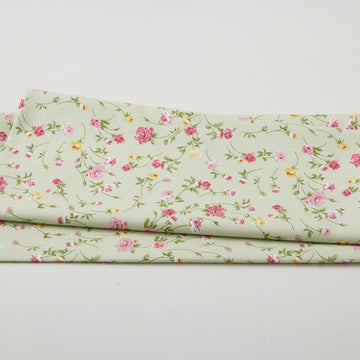 Floral Fling Garden - Small Floral Green 2 Yard Cut
