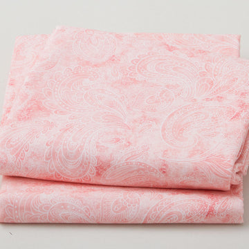 Delicate Paisley - Light Pink 2 Yard Cut
