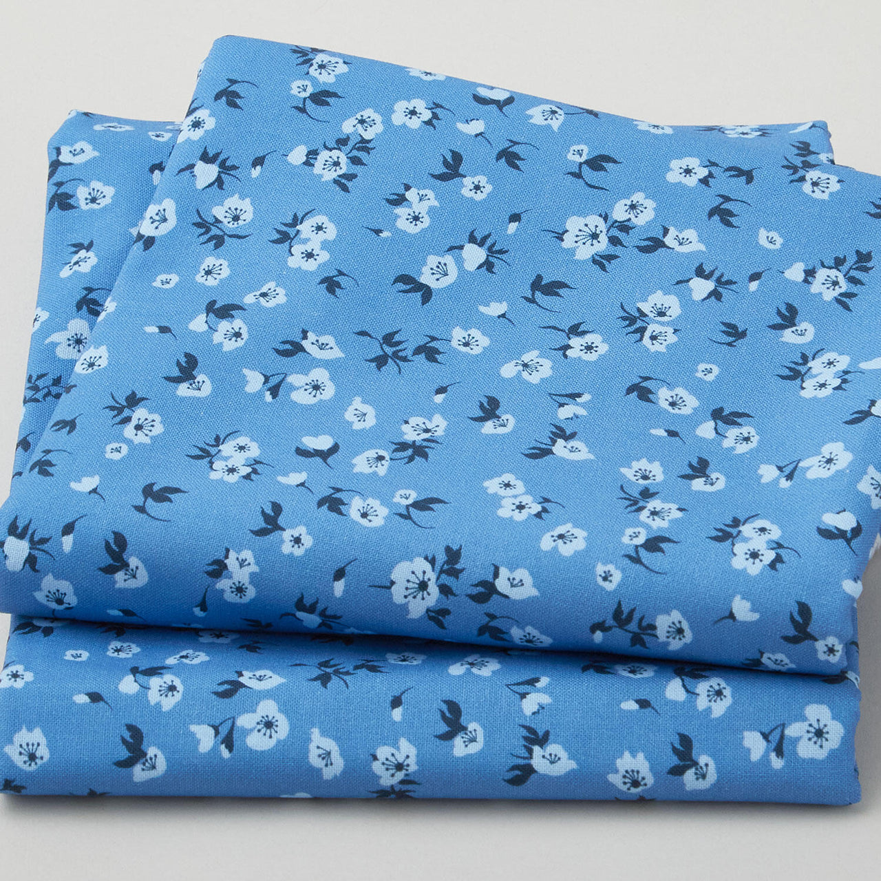 Vintage Floral - Soft Blue 2 Yard Cut