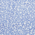 Rustic Blue Ditsy Floral - White 2 Yard Cut