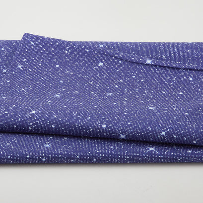 Luminosity - Sparkley Dots Royal 118" Wide 3 Yard Cut