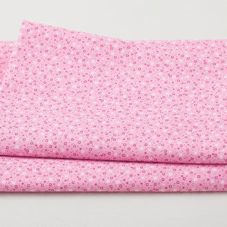Simply Prints - Small Geometric Pink 2 Yard Cut