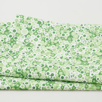 Simply Prints - Packed Circles Green 2 Yard Cut