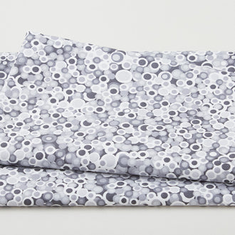 Simply Prints - Packed Circles Gray 2 Yard Cut