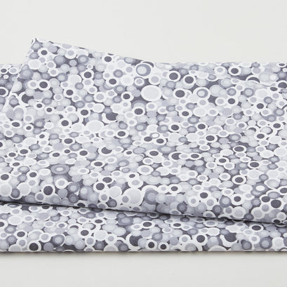 Simply Prints - Packed Circles Gray 2 Yard Cut