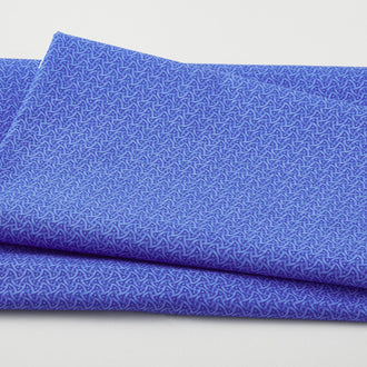 Simply Prints - Geometric Dark Blue 2 Yard Cut