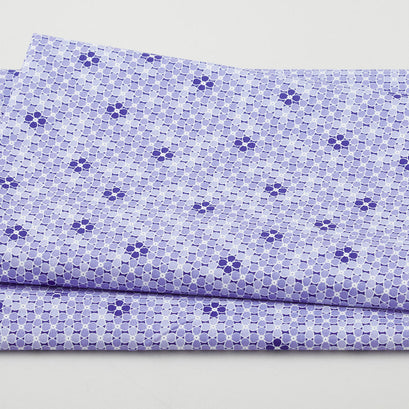 Simply Prints - Floral Geo Blue 2 Yard Cut