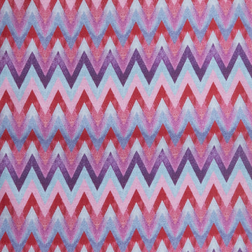 Amethyst Shadows Favorites - Chevron Purple 2 Yard Cut