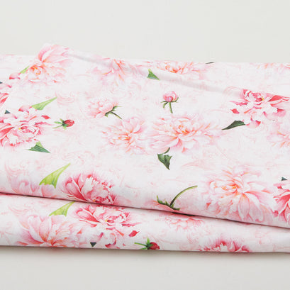 Secret Garden - Peonies Pink 2 Yard Cut