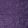 Hexi-Dots 108" - Concentric Hexi-dots Purple 3 Yard Cut