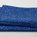 Hexi-Dots 108" - Concentric Hexi-dots Blue 3 Yard Cut