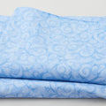 Swirls & Twirls 108" - Swirls Blue 3 Yard Cut