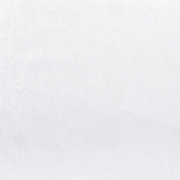 Morning Mist IX Favorites - Snowflakes White on White 3 Yard Cut