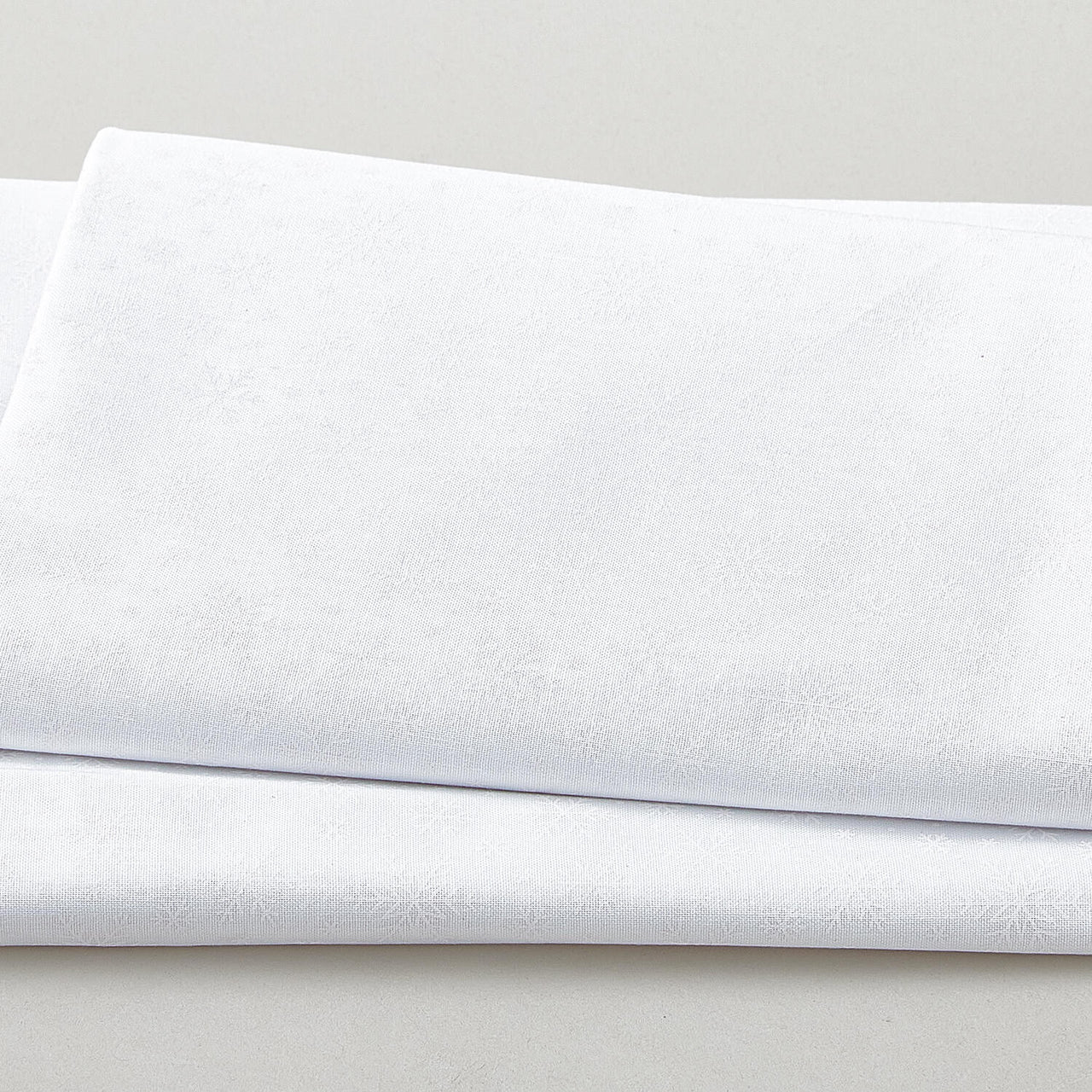 Morning Mist IX Favorites - Snowflakes White on White 3 Yard Cut