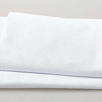 Morning Mist IX Favorites - Snowflakes White on White 3 Yard Cut