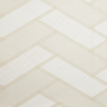 Linear Dreams 108" - Chevron Geo Tan 3 Yard Cut