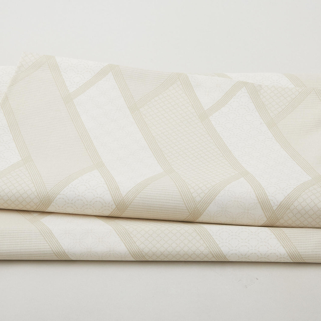 Linear Dreams 108" - Chevron Geo Tan 3 Yard Cut