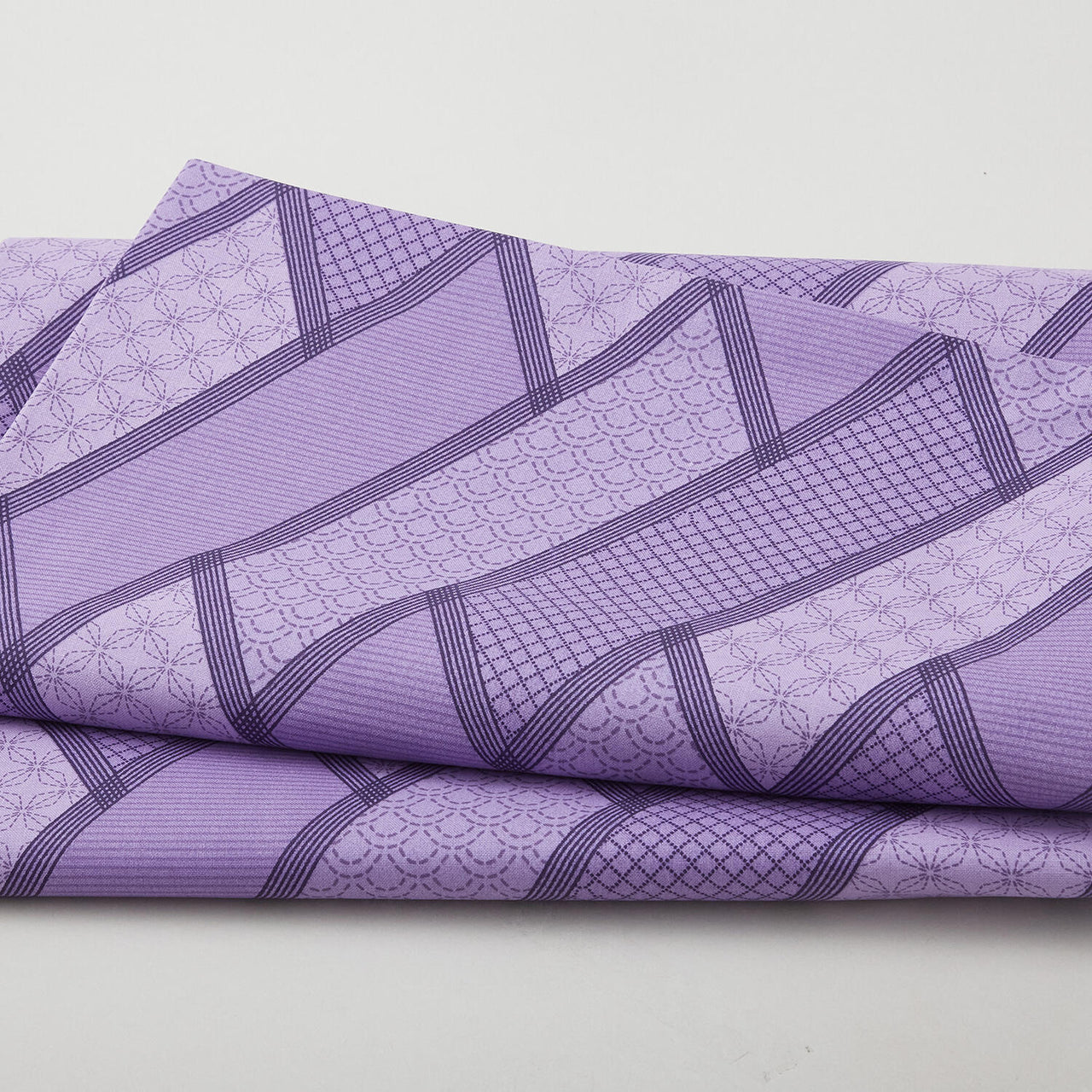 Linear Dreams 108" - Chevron Geo Lavender 3 Yard Cut