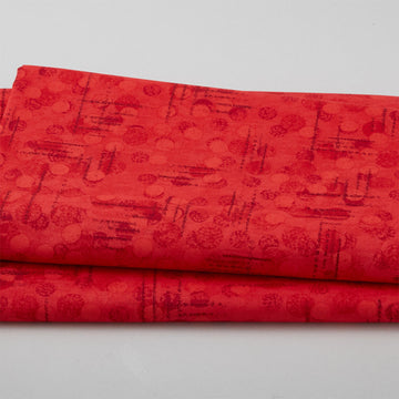Jot Dot - Tonal Texture Red 5 Yard Cut