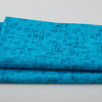 Jot Dot - Tonal Texture Teal 5 Yard Cut