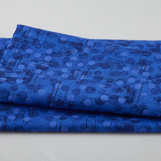 Jot Dot - Tonal Texture Dark Blue 5 Yard Cut