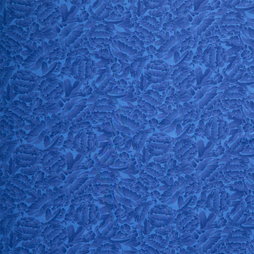 Florique 118" - Tonal Florique Flowers Blue Wide Backing