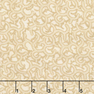 Canterbury - Scroll Ivory Yardage