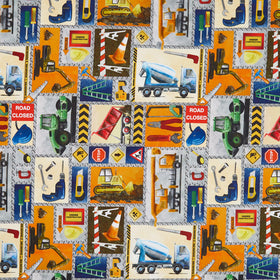 Let's Get Building - Construction Equipment Multi Yardage