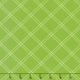 The Bright Side - Windowpane Plaid Green Yardage