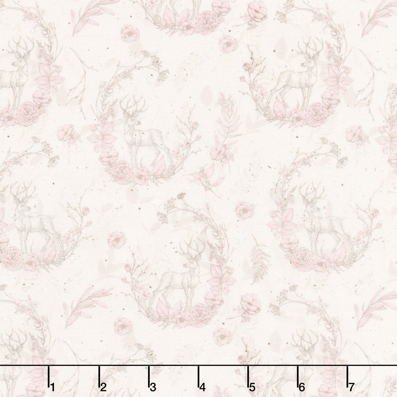 Christmas Magic - Deer Ivory Yardage
