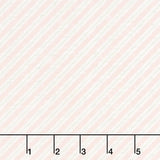 Christmas Magic - Bias Stripe Pink Yardage