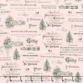 Christmas Magic - Christmas Typography Yardage