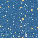 Holly Jolly Calico - Stars Navy Yardage