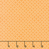 Maple and Marigolds - Lattice Geo Maize Yardage