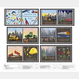 Let's Get Building - Construction Book Multi Panel