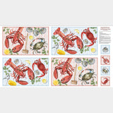 Seaside Boil - Lobster Placemat Red Panel