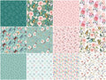 Soft Petals Favorites Fat Quarter Bundle 12 piece
