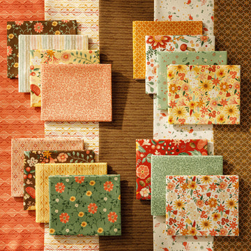 Maple and Marigolds 2 1/2" Strips