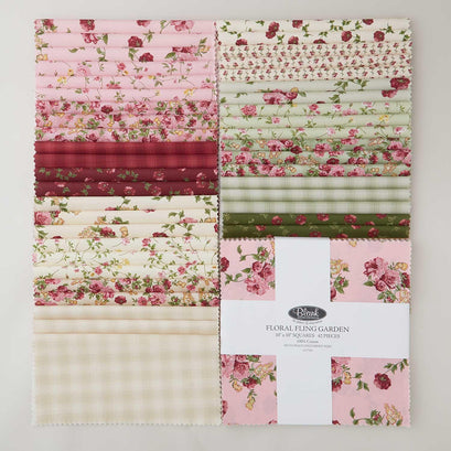 Floral Fling Garden 10" Squares