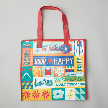 Missouri Star Zipper Mural Bag