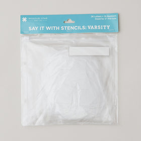 Missouri Star Say It With Stencils: Varsity