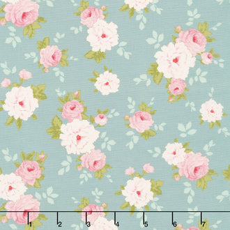 Sunday Brunch - Pernille Teal Yardage
